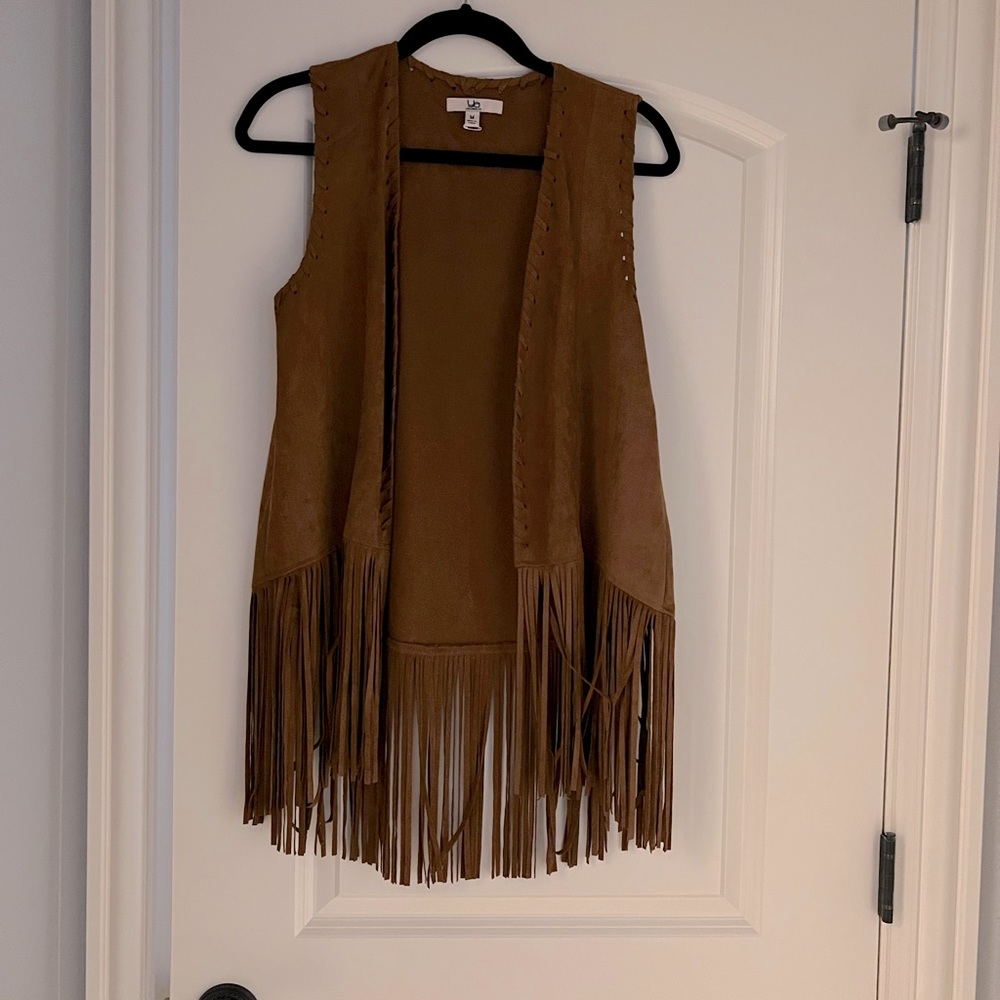 YA Los Angeles boutique brand suede vest - Size M